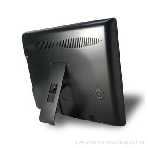 Digital photo frame with tempered-glass, video loop play, motion sensor optional